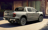2022 FORD RANGER PLATINUM rear three quarter 1