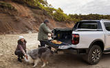 2023 Ford Ranger PHEV rear beach