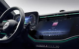 2023 Mercedes MBUX mainscreen