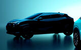 2026 Nissan Juke teaser image   front three quarters