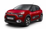 Citroen C3 facelift front white back