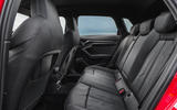 Audi A3 TFSIe 2020 UK first drive review - rear seats