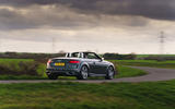Audi TT Roadster 2019 UK first drive review - cornering rear