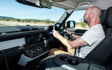 Land Rover Defender 110 S 2020 first drive review - Matt Prior driving
