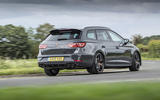 Seat Leon Cupra R ST Abt 2019 UK first drive review - on the road rear