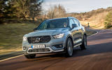 Volvo XC40 Recharge T5 2020 first drive review - on the road tracking