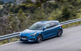 Ford Focus ST 2019 first drive review - on the road above