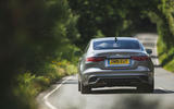 Jaguar XE P300 2019 UK first drive review - on the road rear