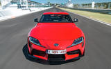 Toyota GR Supra 2019 first drive review - track nose
