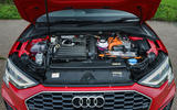 Audi A3 TFSIe 2020 UK first drive review - engine