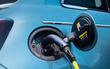 2021 Fiat 500 electric left-hand drive UK review - charging port