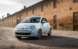 Fiat 500 Hybrid 2020 first drive review - static front