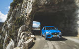 Jaguar F-Pace SVR 2019 first drive review - tunnel