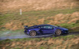 Lamborghini Aventador SVJ 2018 UK first drive review - on the road side