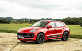 23 Porsche Macan GTS 2021 UK LHD first drive static front