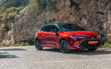 Toyota Corolla hybrid hatchback 2019 first drive review - static front