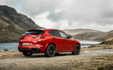 Alfa Romeo Stelvio Quadrifoglio 2018 UK RHD first drive - static rear