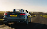 Audi TT Roadster 2019 UK first drive review - on the road rear