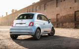 Fiat 500 Hybrid 2020 first drive review - static rear