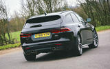 Jaguar XF Sportbrake - cornering rear