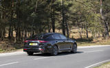 Kia Stinger 2.2 CRDi 2018 UK review cornering rear