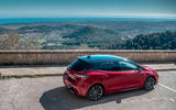 Toyota Corolla hybrid hatchback 2019 first drive review - static rear