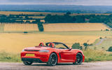 Porsche 718 Boxster GTS 4.0 2020 UK first drive review - static rear