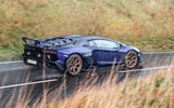 Lamborghini Aventador SVJ 2018 UK first drive review - on the road side