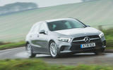 Mercedes-Benz A-Class 2018 long-term review - cornering front