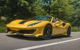 Ferrari 488 Pista Spider 2019 first drive review - on the road front