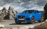 Jaguar F-Pace SVR 2019 first drive review - static front