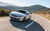 Peugeot 508 Hybrid4 2020 first drive review - on the road front