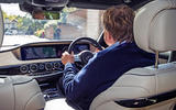 Mercedes-Benz S-Class S500L 2018 long-term review - Steve Cropley driving