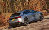 Audi RS Q8 2020 UK first drive review - hero rear