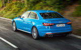 Audi S4 2019 first drive review - hero rear