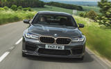 3 BMW M5 CS 2021 UK FD hero nose