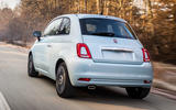 Fiat 500 Hybrid 2020 first drive review - hero rear
