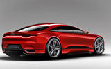 Jaguar XJ render - static rear