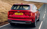 3 Kia Sorento PHEV 2021 UK first drive review hero rear