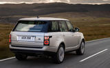 Land Rover Range Rover D300 2020 UK first drive review - hero rear