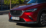 Mazda CX-3 2018 first drive review front bumper