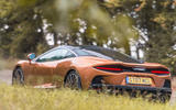McLaren GT 2019 UK first drive review - hero rear