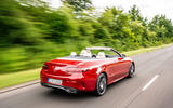 Mercedes-Benz E-Class e450 Cabriolet 2020 UK first drive review - hero rear
