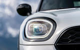 Mini Countryman Cooper S E All4 2020 first drive review - headlights