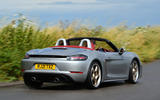 3 Porsche Boxster 25 years edition 2021 uk fd hero rear