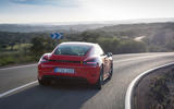 Porsche Cayman T 2019 first drive review - hero rear