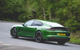 Porsche Panamera GTS 2019 UK first drive review - hero rear