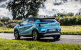 Renault Captur E-Tech PHEV 2020 UK first drive review - hero rear