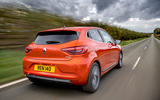 Renault Clio E-Tech hybrid 2020 UK first drive review - hero rear