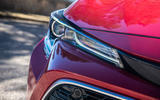 Toyota Corolla hybrid hatchback 2019 first drive review - headlights